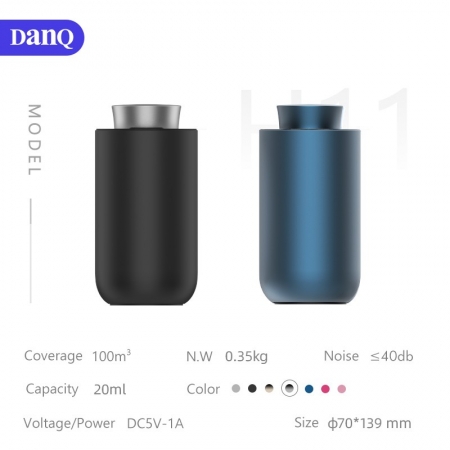 Diffusori di profumo per auto dal design conciso all'ingrosso 10 ml olio essenziale diffusore senza acqua diffusore di oli essenziali senza acqua diffusore di profumo